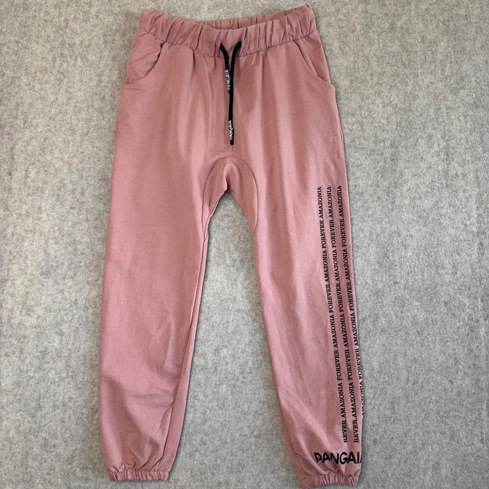 Pangaia Forever Amazonia Sweatpants Joggers Womens L Pink NWT